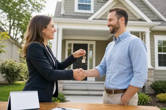 Homebuyer receiving cash offer